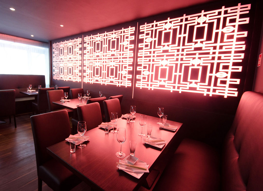 Architektur Gastronomie Tokyo Lounge Architektur Innenarchitektur