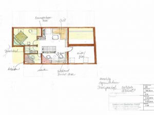 Genius Loci Baukultur Projekt Eigentumswohnung Loft Zeichnung