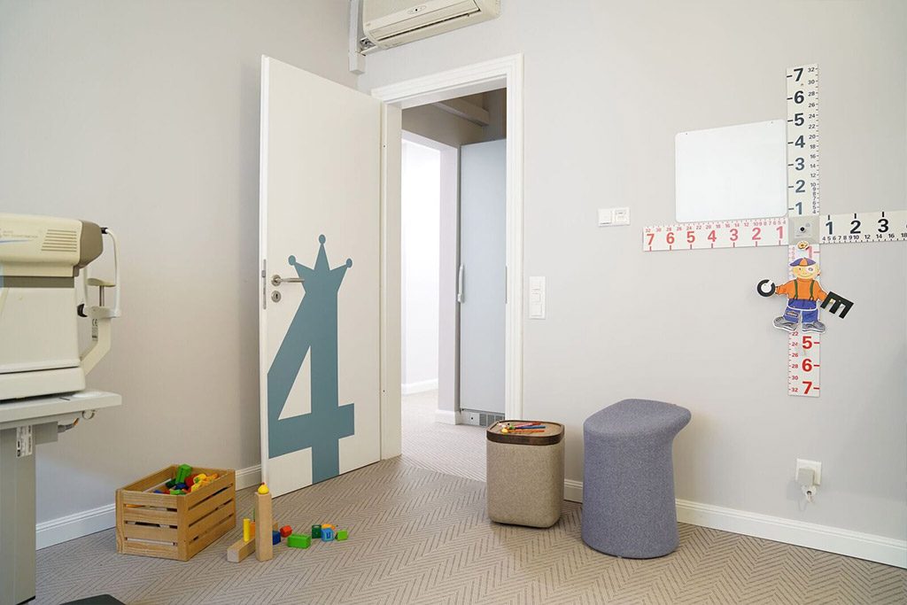 Augenarztpraxis: Modernisierung, Umbau